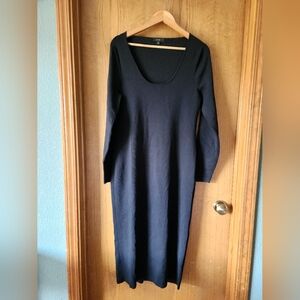 Jcrew Scoopneck Midi Dress